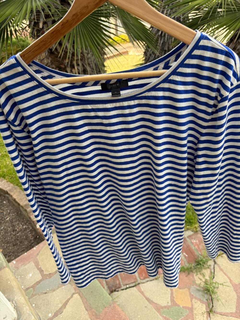 J.Crew Striped Knot Front Top – Size XL ⚓️